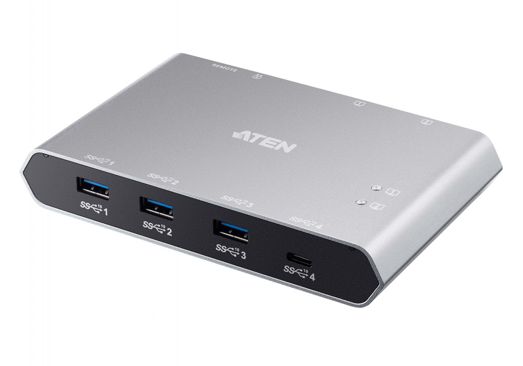 ATEN US3342 commutateur écran, clavier et souris Argent