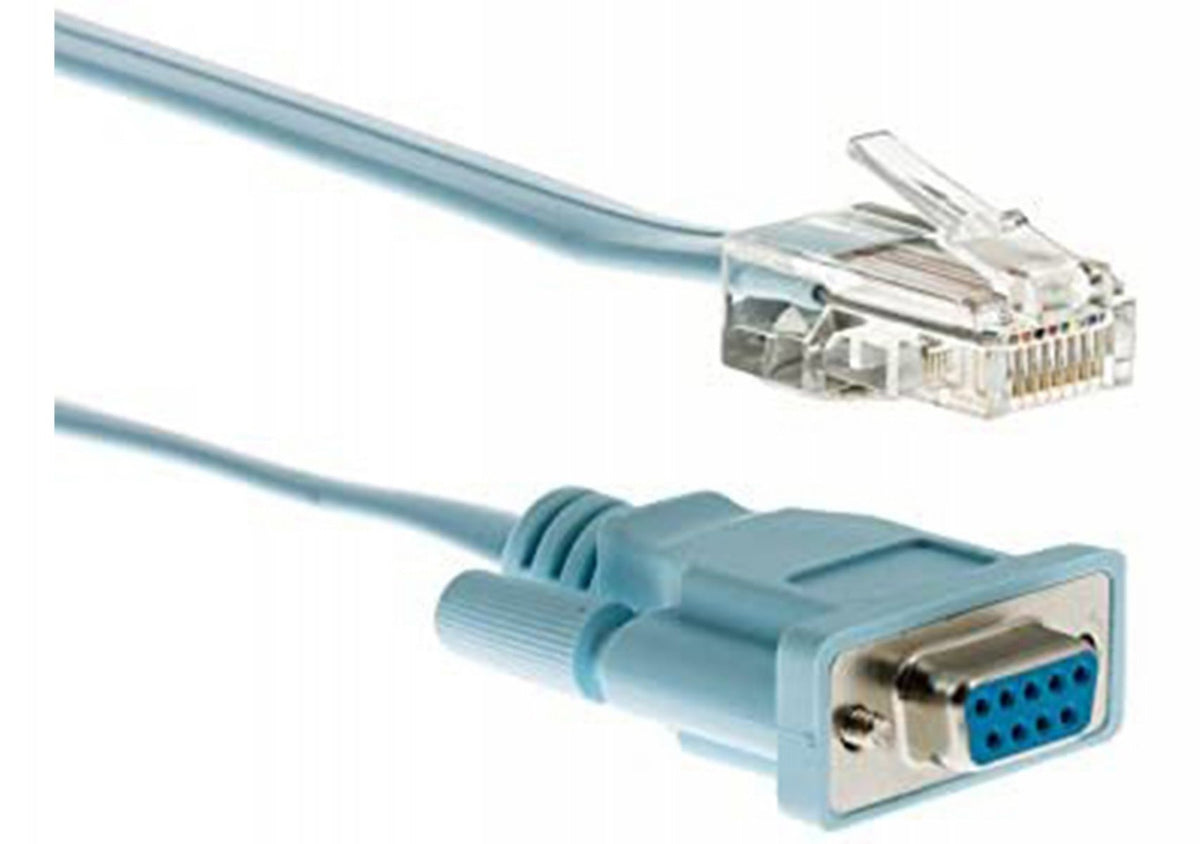 CISCO Console Cable 6ft with RJ45 and DB9F
