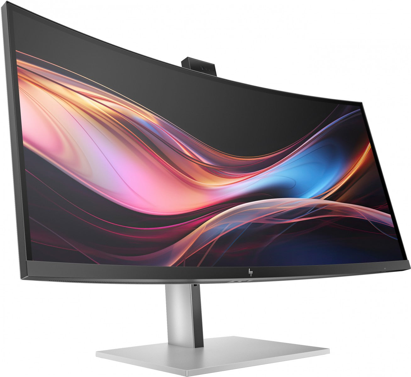 "HP Series 7 Pro 34 inch WQHD Conferencing Monitor - 734pm écran plat de PC 86,4 cm (34"") 3440 x 1440 pixels Wide Quad HD LCD Noir, Argent"
