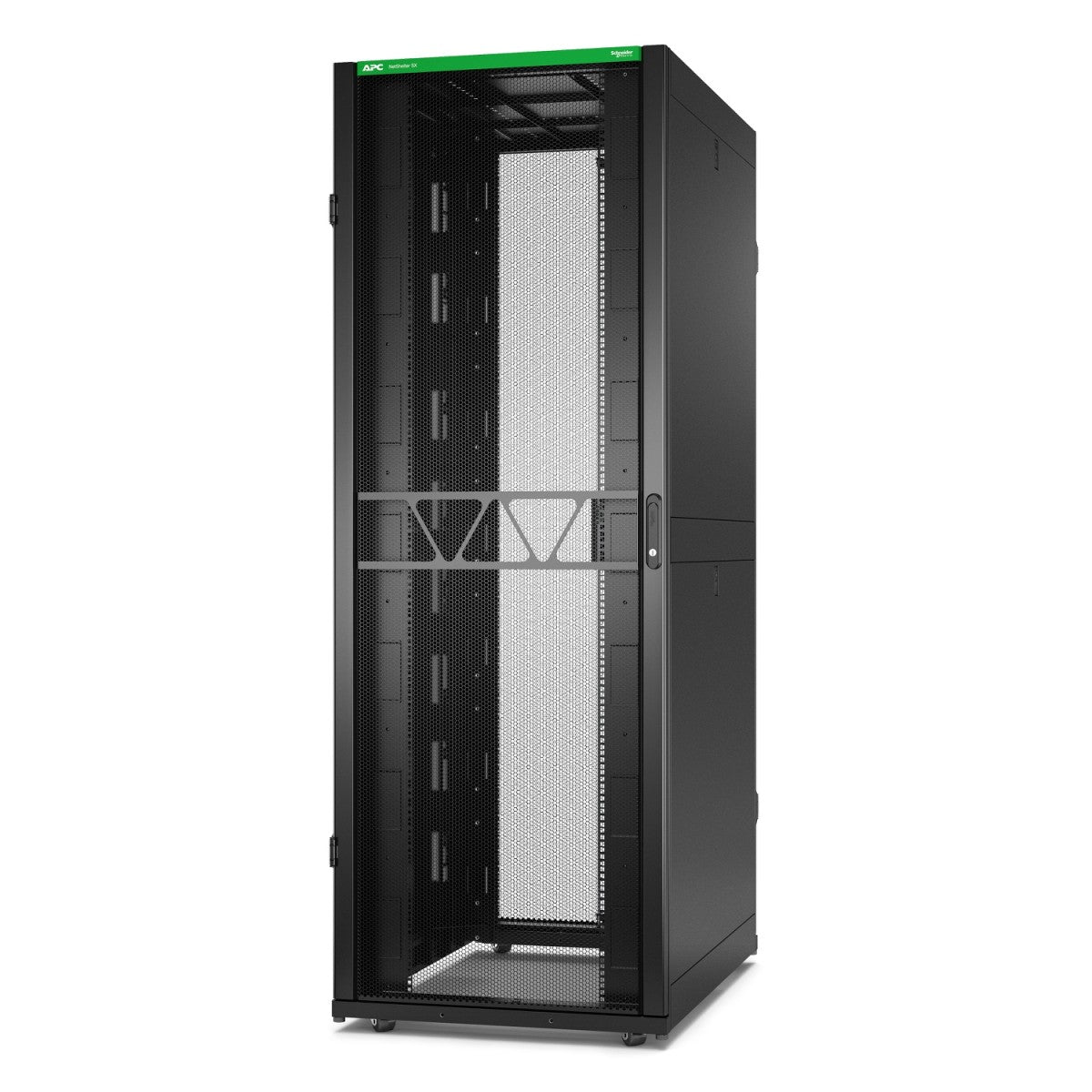 APC NetShelter SX Gen 2 Rack cabinet 2258H x 800W x 1200D mm with Sides floor-standing Black 48U 19 TAA Compliant