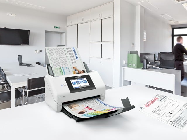 EPSON WorkForce DS-790WN Document scanner Duplex A4 600x600dpi 45ppm mono/45ppm colour ADF 100sheets 7000scans/d USB 3.0 Wi-Fi