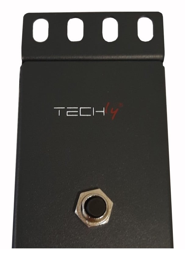 "Techly I-CASE STRIP-815I Barre de Rack 19"" 1.5U, 8x prises UNEL a l'arriere, 8x interrupteur a l'avant"