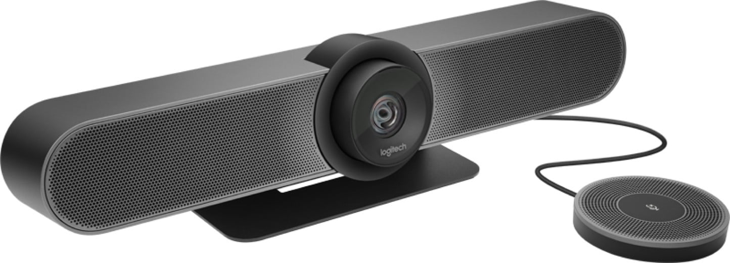 LOGITECH EXPANSION MIC FOR MEETUP Microphone for Small Room Solution for Google Meet for Microsoft Teams Rooms for Zoom Rooms