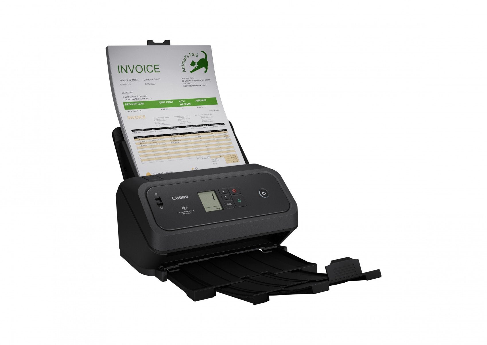 CANON DR-C340 A4 Document Scanner Duplex 40ppm 100 sheet ADF USB