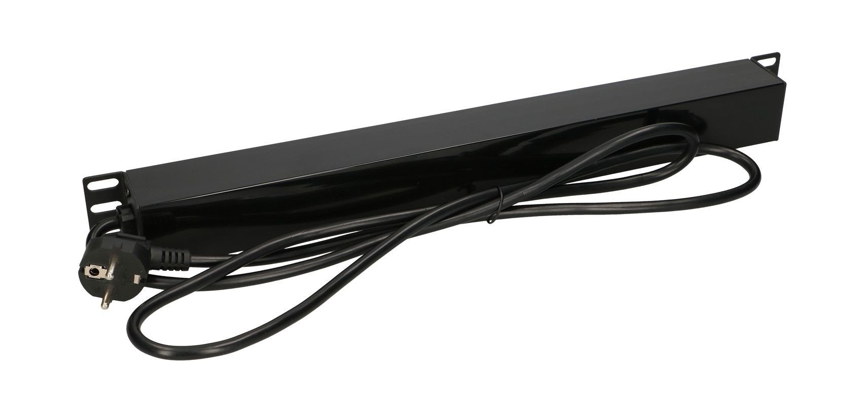 Extralink 19\" 1U 7 SOCKET EU TYPE POWER PDU WITH SWITCH PDU 7-EU Bloc d'alimentation