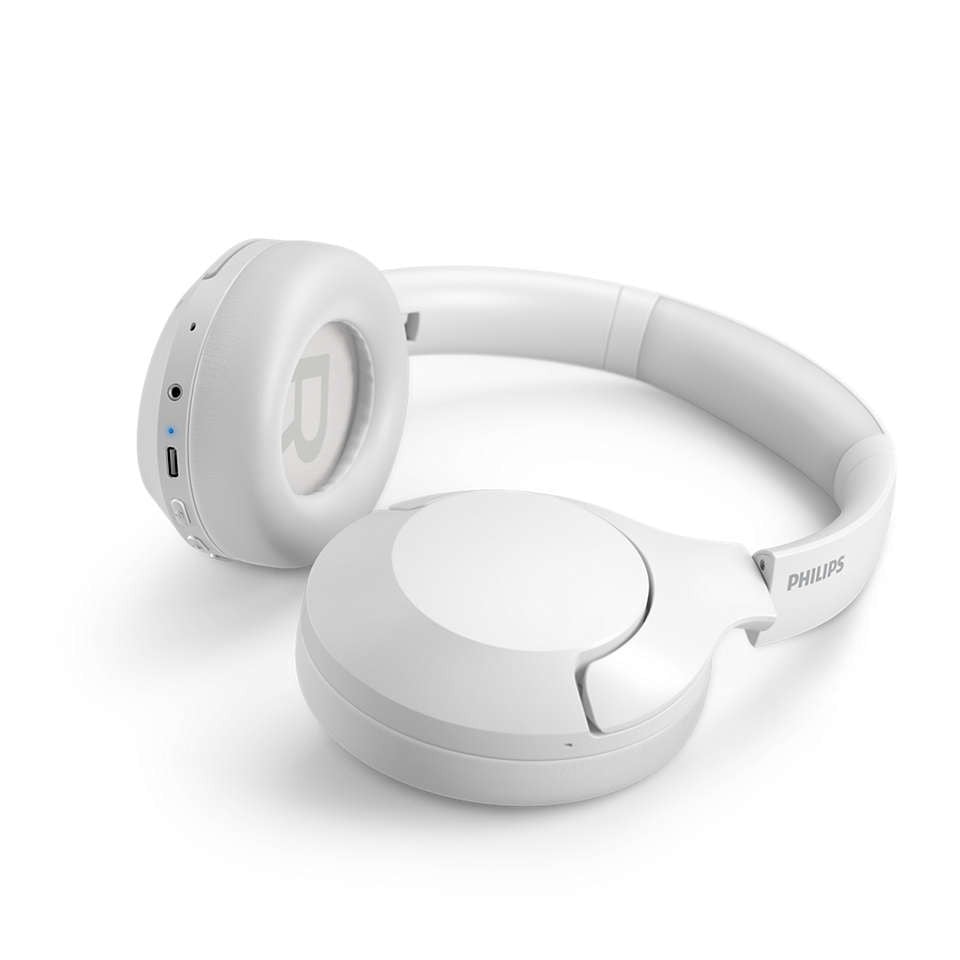 Philips TAH8506WT/00 casque Casques Sans fil Arceau Appels/Musique USB Type-C Bluetooth Blanc