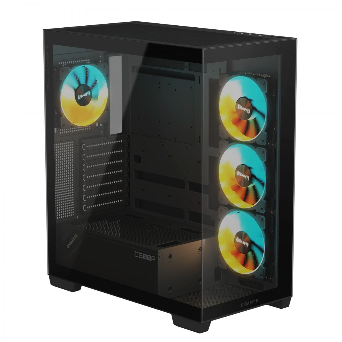 GIGABYTE C500 PANORAMIC STEALTH Midi Tower Noir