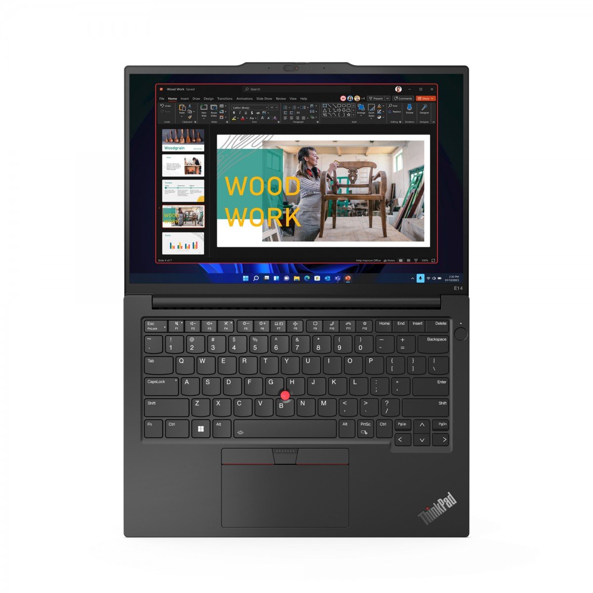 Lenovo ThinkPad E14 Gen5 14'' WUXGA 300N Intel Core i3-1315U 8GB RAM 512GB SSD FPR Keyboard backlit ENG Euro W11P 3YOS
