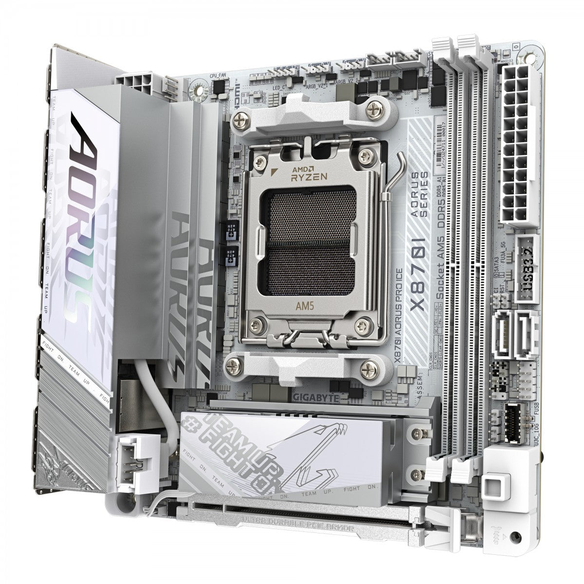 GIGABYTE X870I AORUS PRO ICE carte mere AMD X870 Emplacement AM5 Micro ITX