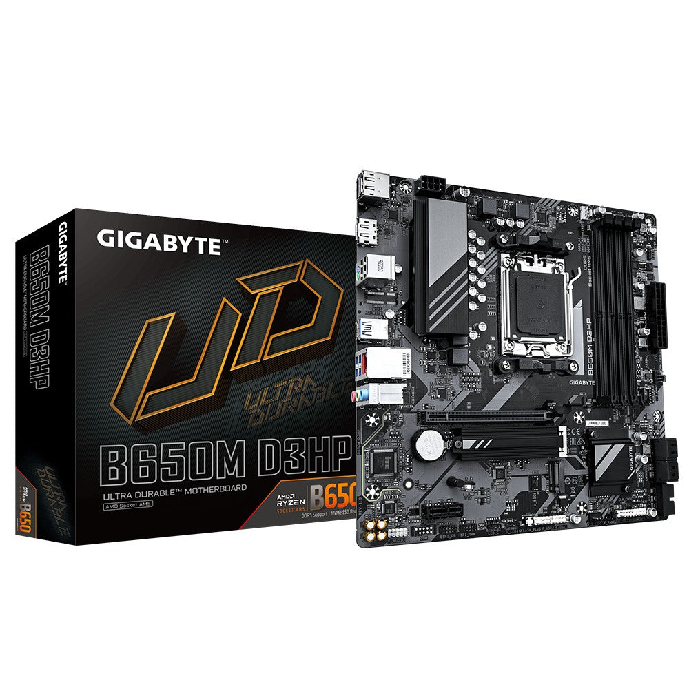 GIGABYTE B650M D3HP carte mere AMD B650 Emplacement AM5 micro ATX