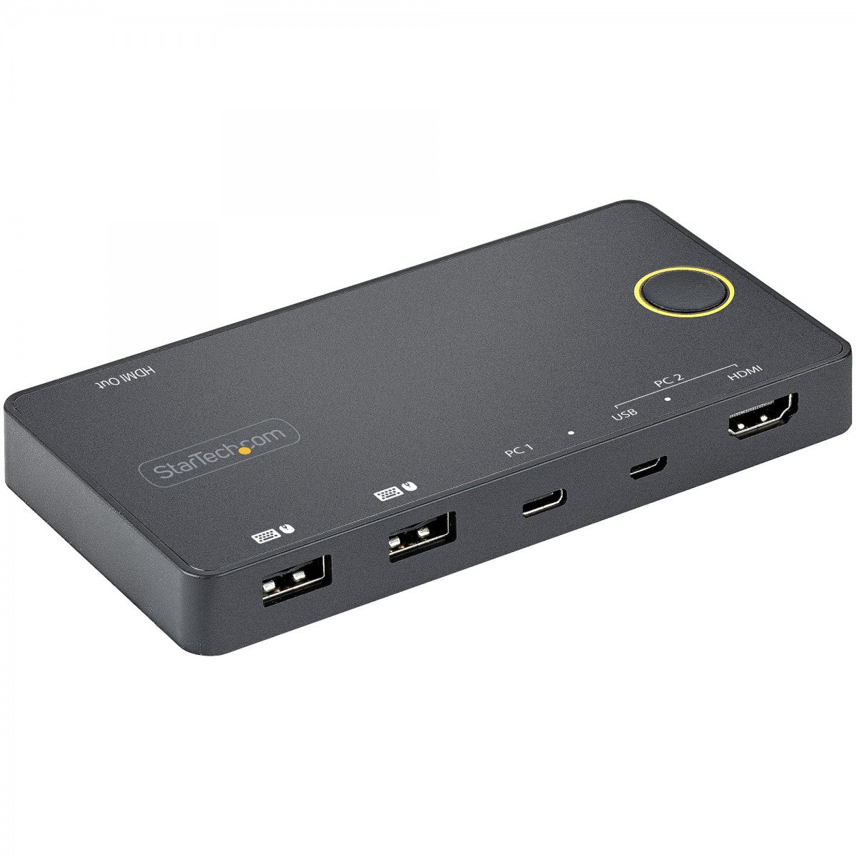 2 Port USB-A+HDMI/USB-C KVM Switch 4K
