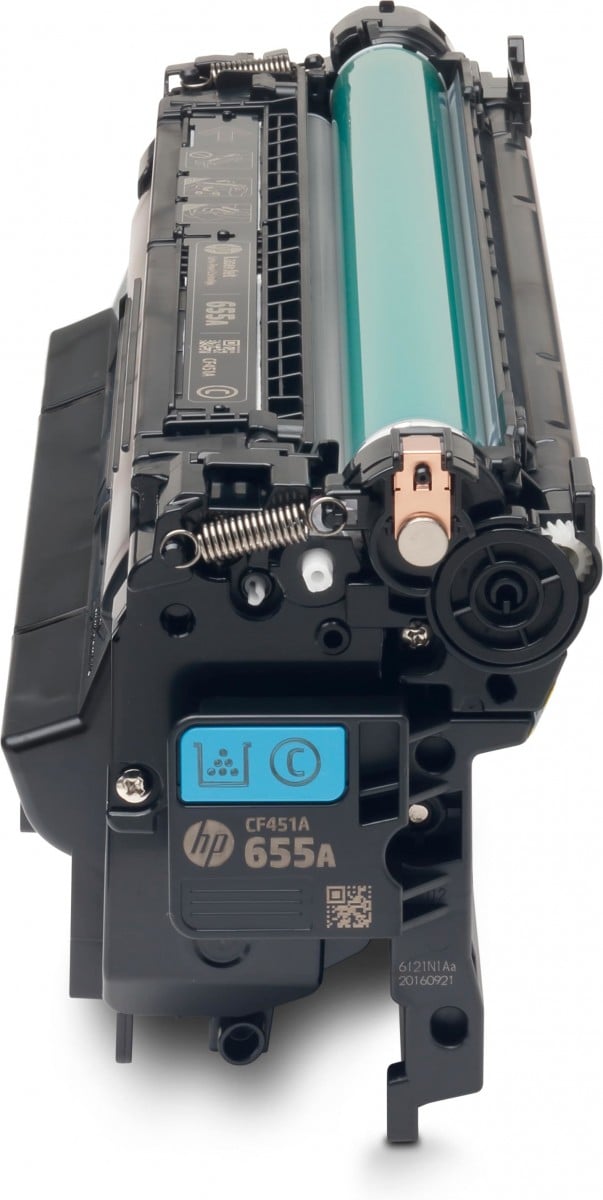 HP 655A original LaserJet Toner cartridge CF451 Cyan