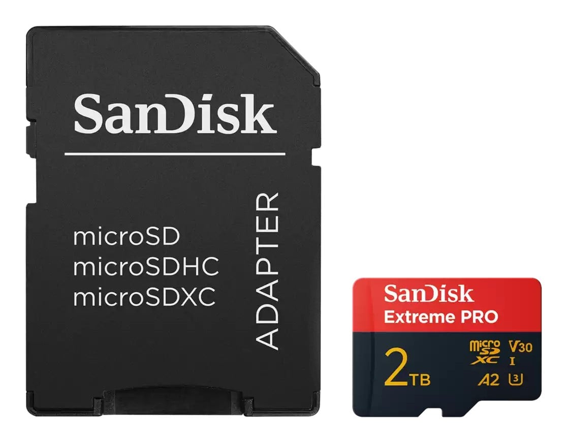 Ext PRO microSDXC 2TB+SDAdapt
