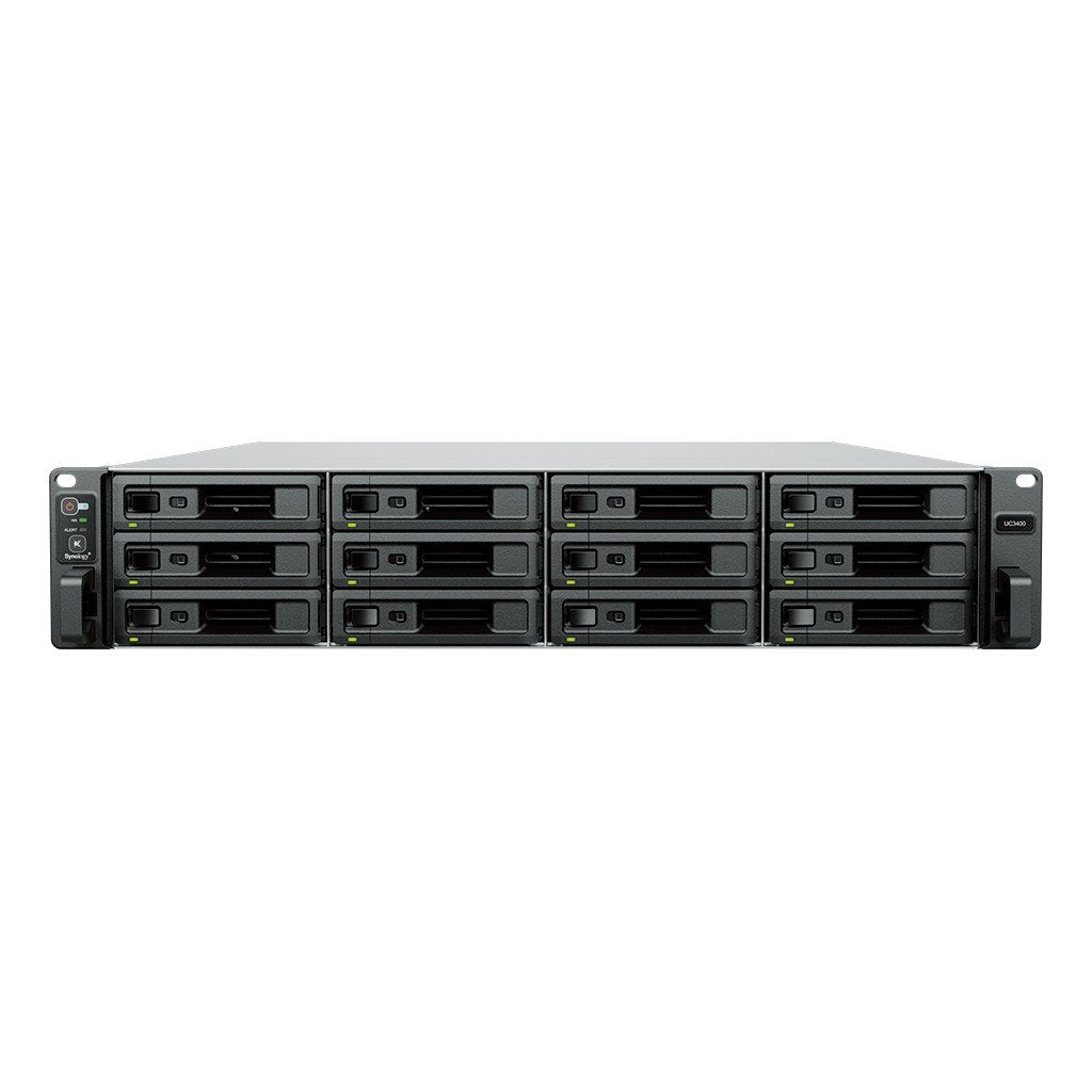 SYNOLOGY UC3400 12-Bay NAS Intel Xeon D-1541 8Go RAM