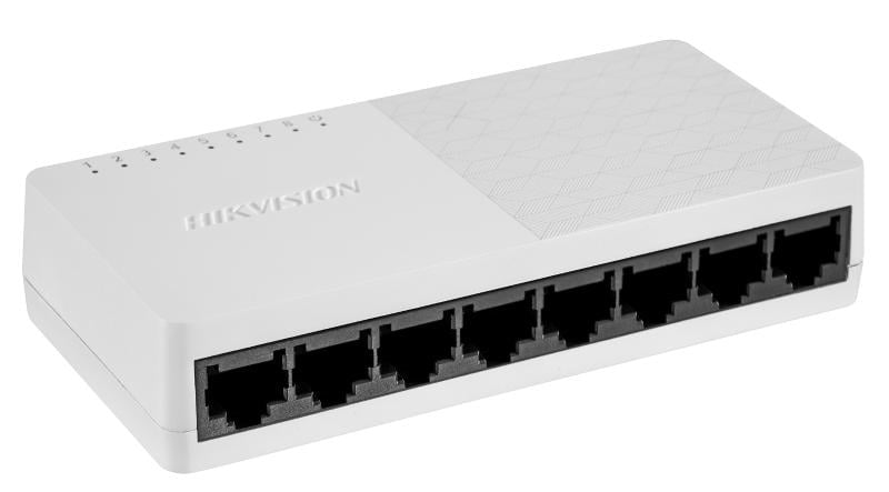 Hikvision DS-3E0508D-O Commutateur Gigabit Plastique 8 Ports