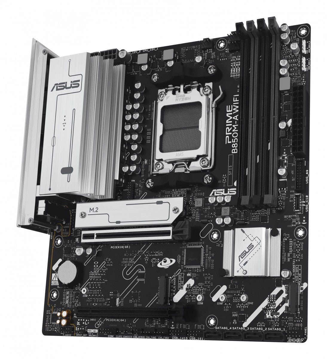 ASUS PRIME B850M-A WIFI AM5 MB 4xDDR5