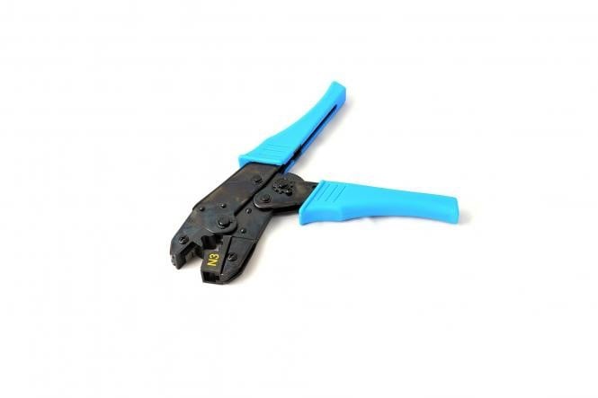 Digitus X-ML-OD-TOOL Pince a sertir Noir, Bleu