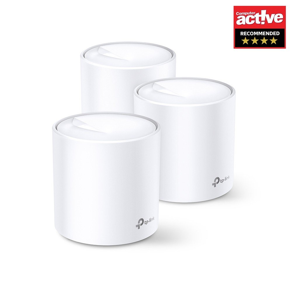 Systeme Wi-Fi maillé TP-Link Deco X60 pour toute la maison Wi-Fi 6 double bande 3-pack