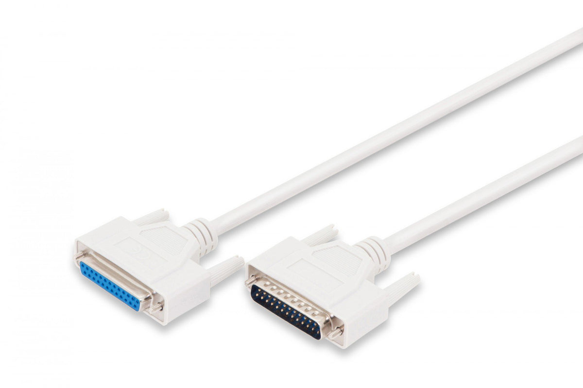 Digitus AK-610201-020-E câble Série Beige 2 m DSUB, 25-pin