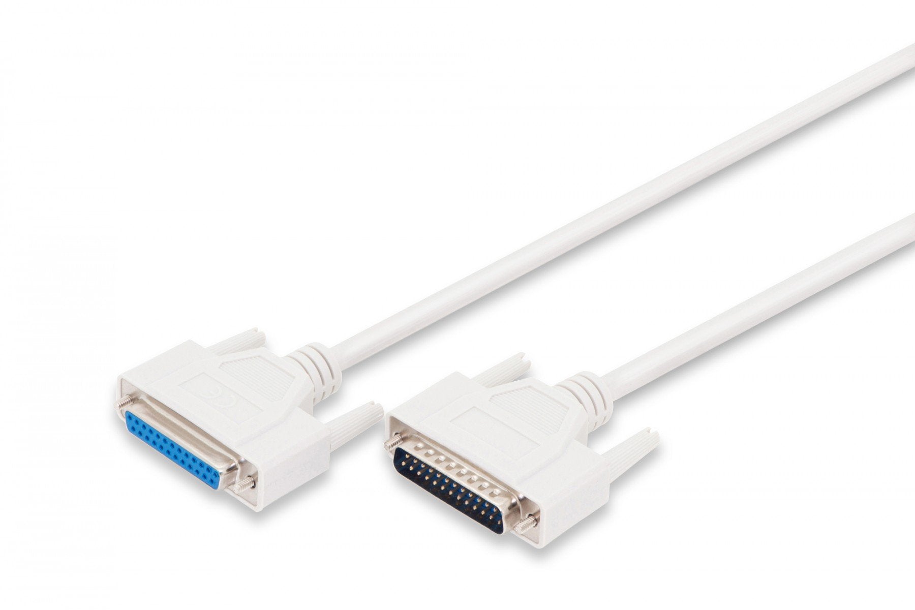 Digitus AK-610201-020-E câble Série Beige 2 m DSUB, 25-pin