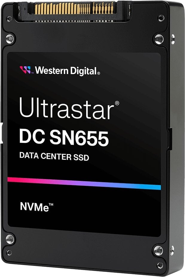 SANDISK Ultrastar DC SN655 NVMe SSD 61.44To PCIe Gen4 U.3 ISE - WUS5EC1C1ESP7Y3