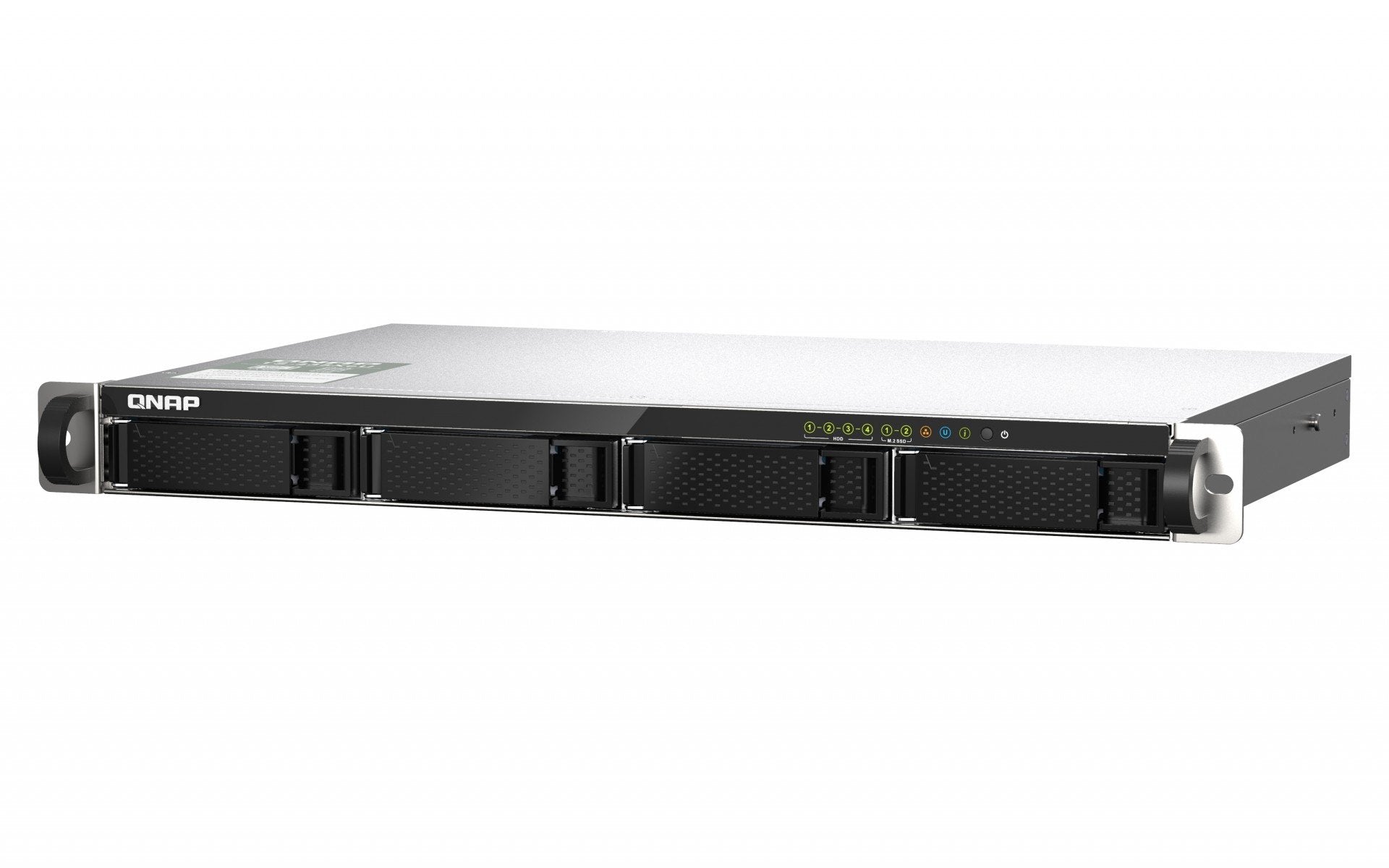 4-bay 1U short-depth 12" NAS Marvell Oc