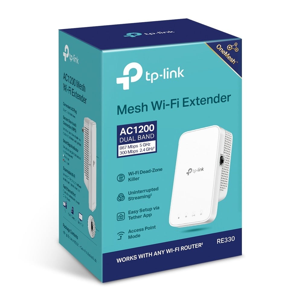 TP-LINK RE330 AC1200 WiFi Extender
