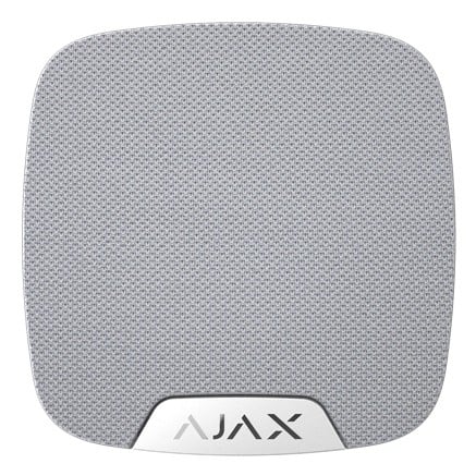 Ajax Systems 38111.11.WH1 HomeSiren Jeweller - sirene intérieure sans fil - blanche