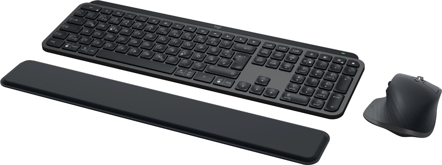 Logitech 920-011606 clavier Souris incluse Bureau Bluetooth QWERTZ Allemand Graphite