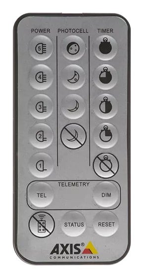 AXIS 5800-931 télécommande Boutons spéciaux