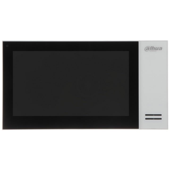 "Dahua VTH2421FW-P 7"" moniteur IP a écran tactile, 1024x600, PoE, intégration d'alarme, 8 Go de stockage"