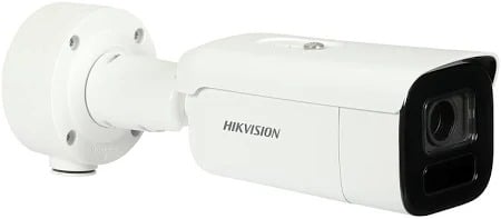 Hikvision DS-2CD2646G2HT-IZS2U/SL(2.8-12mm)eF 4 MP AcuSense Strobe Light et Avertissement Audible Caméra Réseau Bullet Motorisée Varifocale