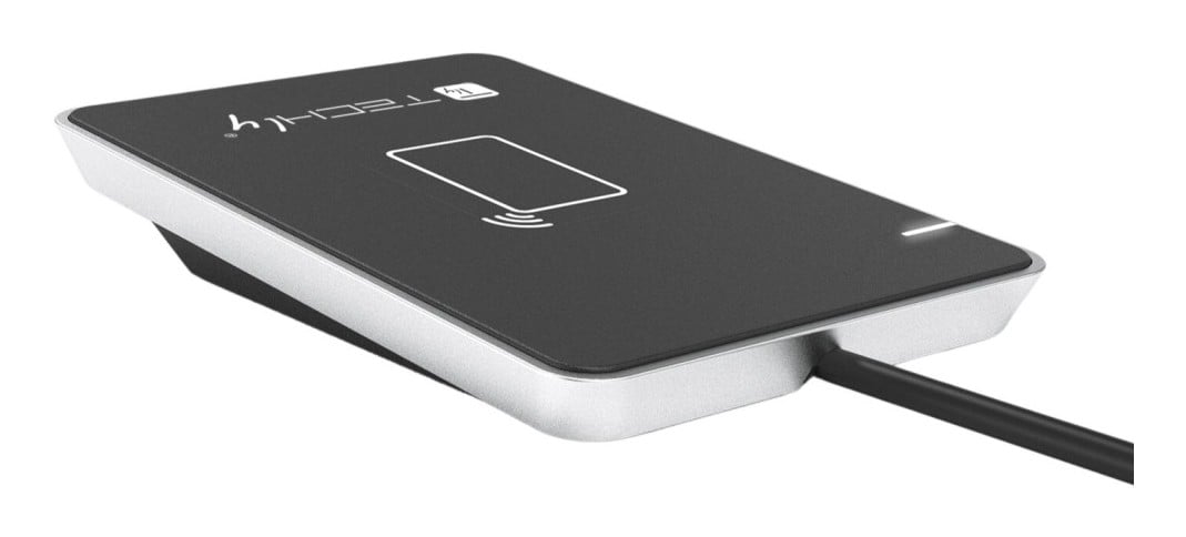 Techly I-CARD CAM-CIE Lecteur de cartes de proximité NFC RFID 13.56MHz USB