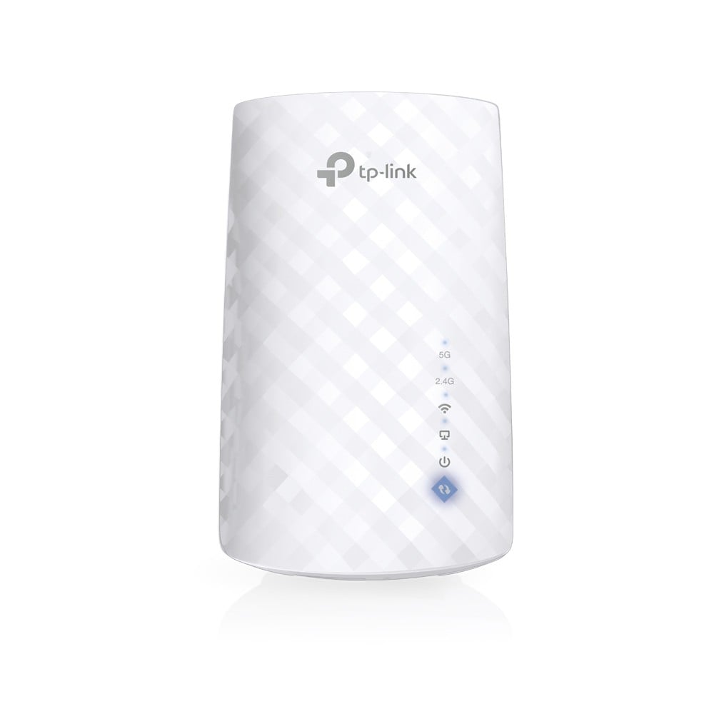 TP-LINK AC750 Wi-Fi Range Extender Wall Plugged 3 internal antennas 433Mbps at 5GHz + 300Mbps at 2.4GHz Range Extender mode WPS