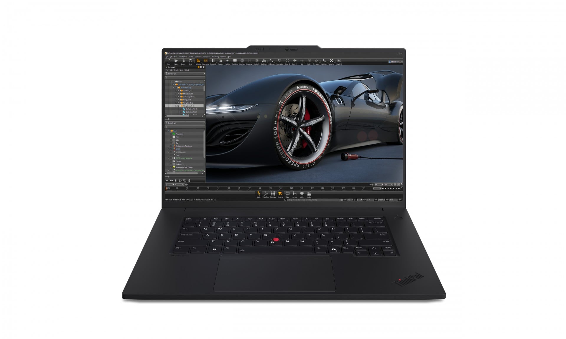 Lenovo ThinkPad P1 Gen7 16'' WQXGA 500N Intel Ultra 7 165H vPro 32GB LP5X RAM 1TB SSD RTX4060_8GB FPR SCR Keyboard backlit ENG Euro W11P 3YPS