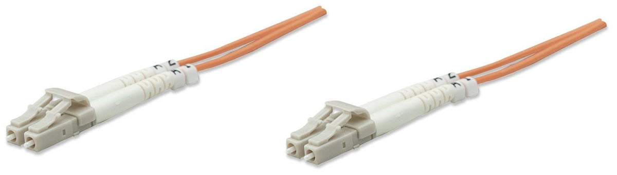 Intellinet 5.0m LC M/M câble de fibre optique 5 m OM2 Orange