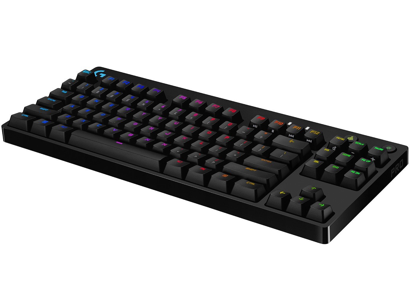 Logitech G PRO clavier Gaming USB QWERTY US International Noir