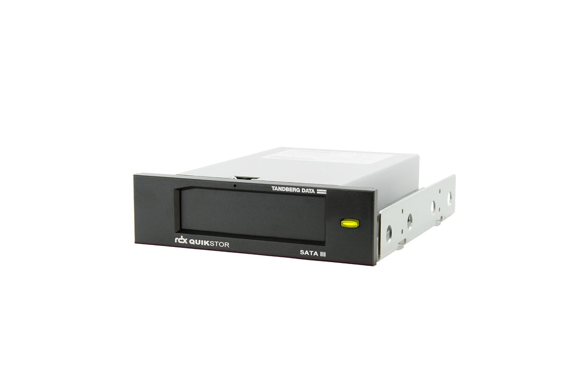 "Overland-Tandberg Lecteur interne RDX - noir - interface SATA III (façade 5,25"") - Disque de stockage - Cartouche RDX - Série ATA III - RDX - 5.25"" Mi-hauteur -"