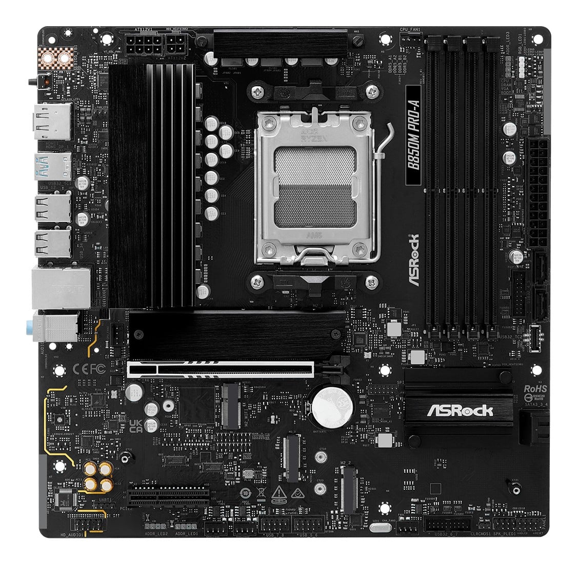 ASRock 90-MXBR80-A0UAYZ Carte mere B850M Pro-A avec DDR5 et socket AM5