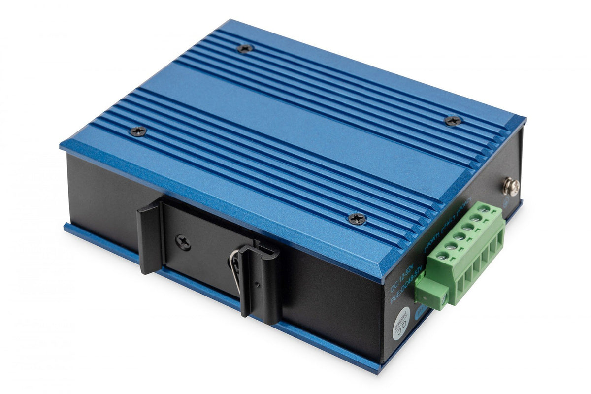 Digitus DN-651130 commutateur réseau Non-géré Fast Ethernet (10/100) Noir, Bleu