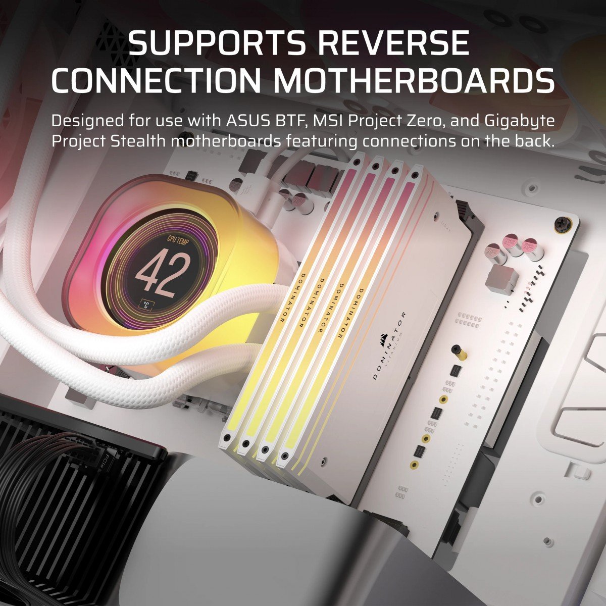 Corsair 5000T Midi Tower Blanc