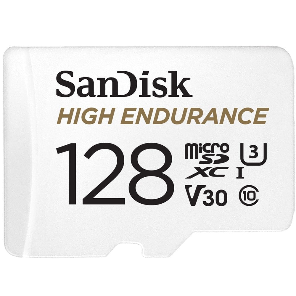 SanDisk microSDHC 128GB HE w/Adapter