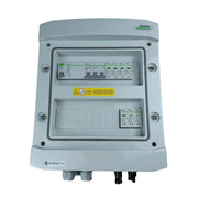 EMITER EM-714N_DCAC Tableau de distribution DCAC, IP65, SPD DC Noark 1000V type 2, 1 x chaîne PV, 1 x MPPT, SPD AC Noark type 2, 10A 3-F, RCD type A 40A/300mA