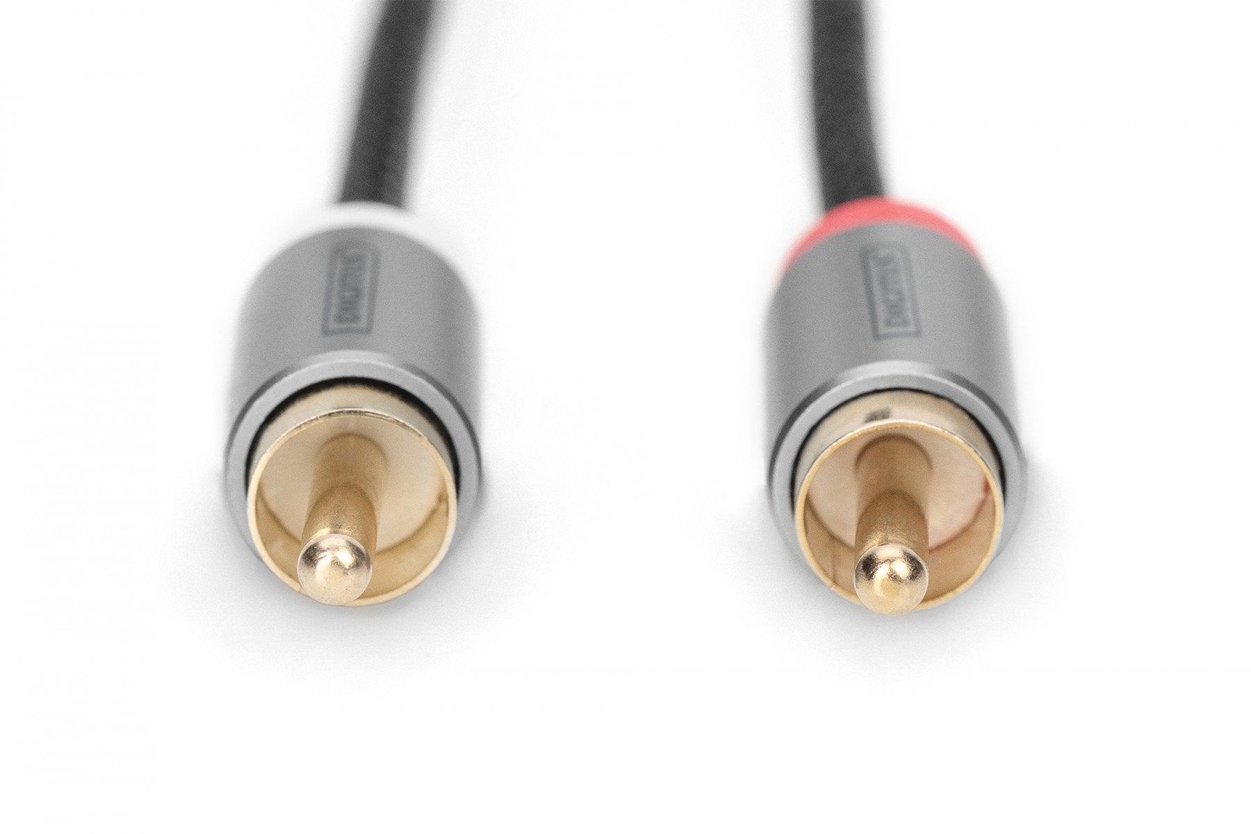 Digitus DB-510330-010-S câble audio 1 m 2 x RCA Noir