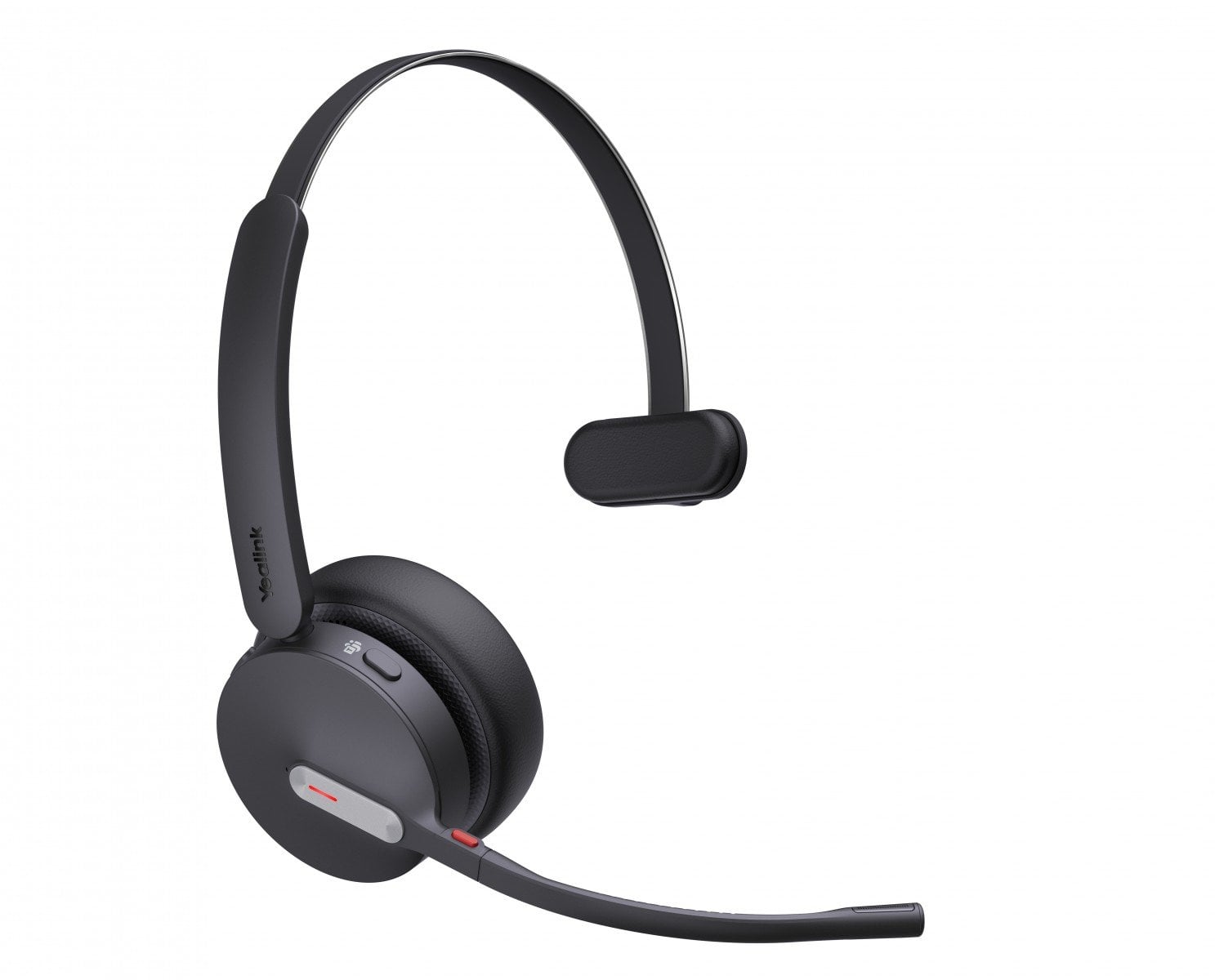 Yealink BH70 Mono Teams Sans fil Arceau Bureau/Centre d'appels USB Type-A Bluetooth Noir