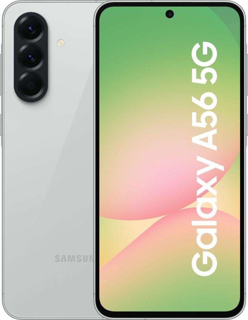 Samsung Galaxy A56 5G Double SIM 8 Go RAM 128 Go - Gris clair
