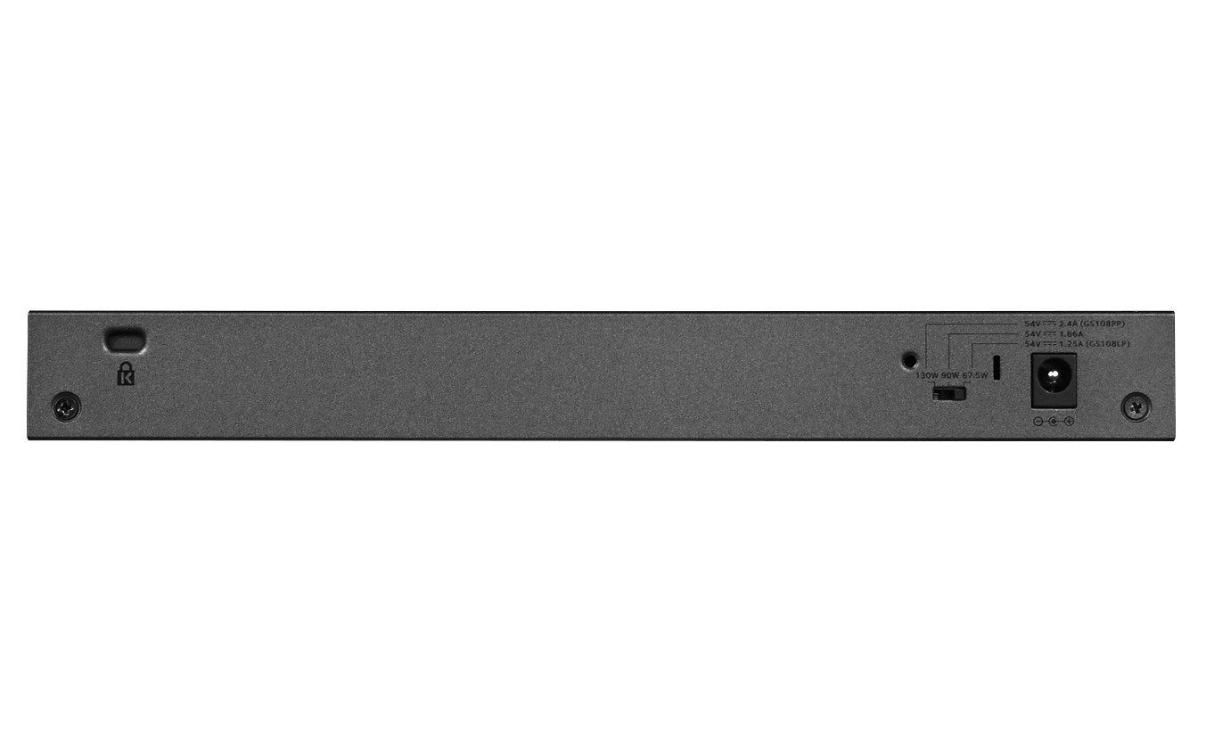 8PT POE/POE+GIGABIT UNMANAGED SWCH