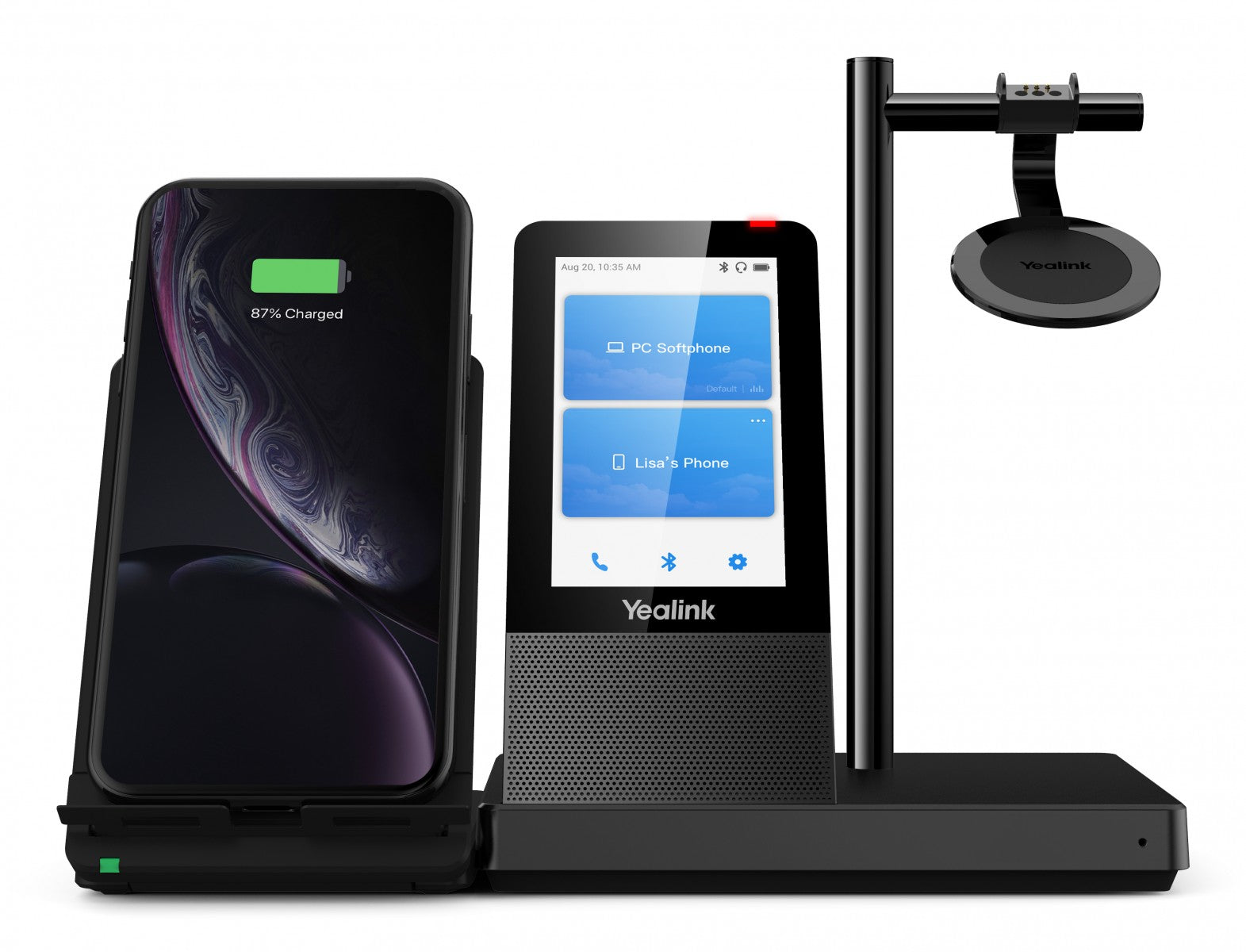 Yealink WH66 MONO UC Casque de bureau sans fil avec Bluetooth portée de 160m