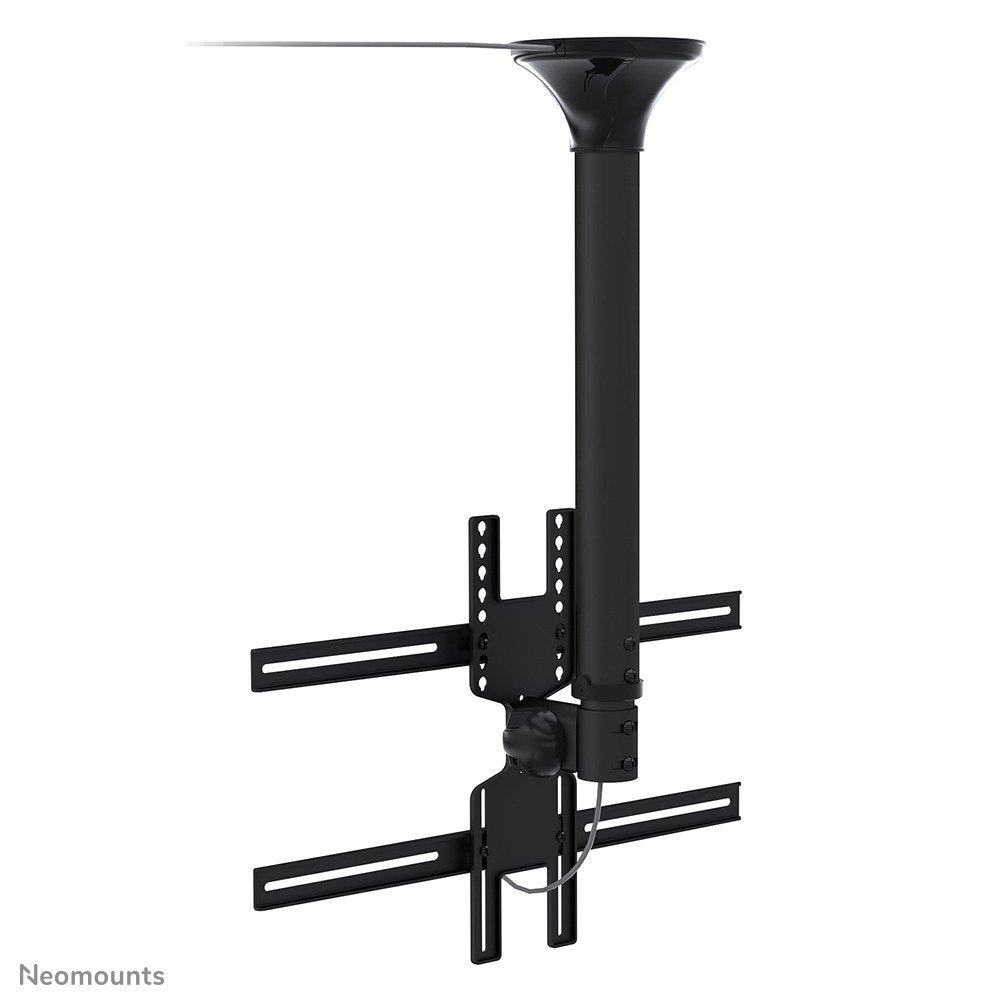 NEOMOUNTS FPMA-C400BLACK Support de plafond pour écran de 32-60p - h 64-104 cm