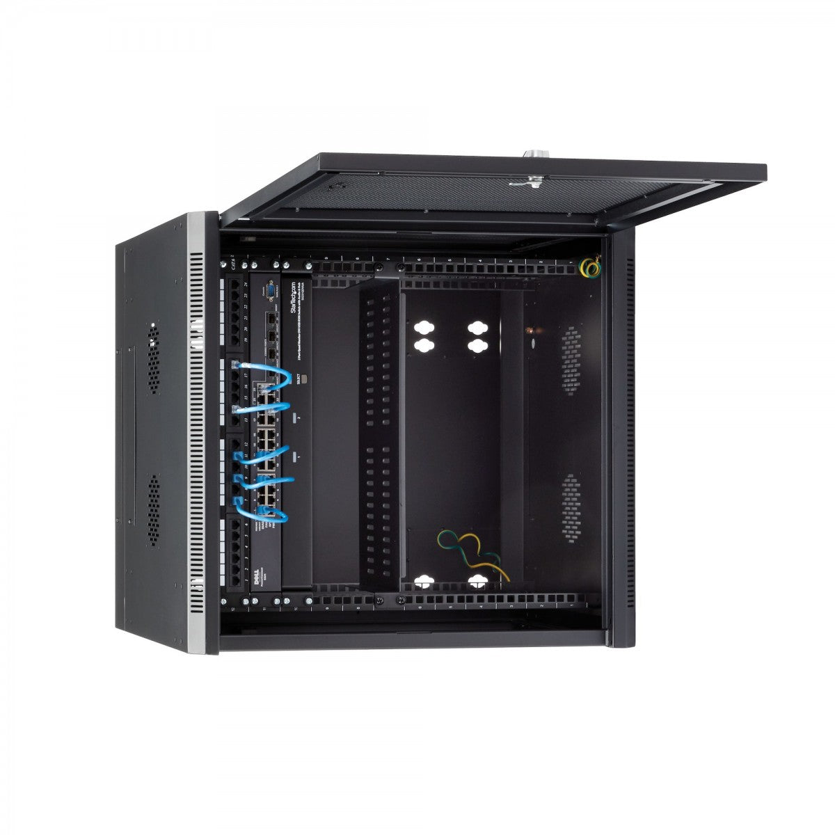 Cabinet - Wallmount w/Hinge 12U